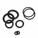 225 Rubber O Ring Washer Seals Assortment Black for Car 18 Sizes