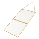 2-Side Hanging Photo Frame Picture Dried Flower Frame 16x14cm