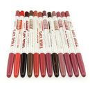 M.n menow 12 Pieces / Set Color wooden waterproof lip liner pen Waterproof