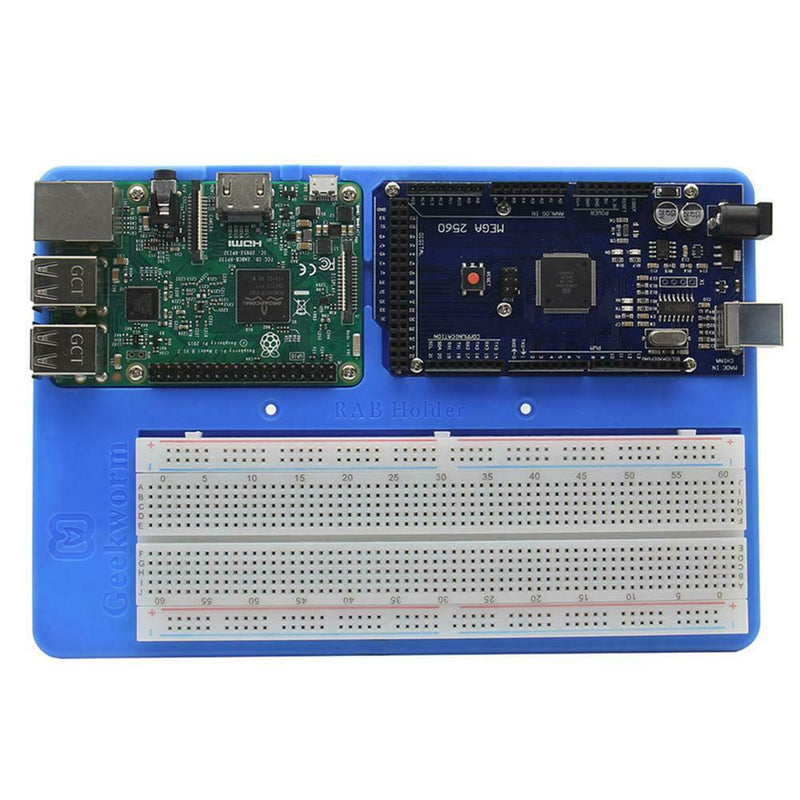 5 in 1 RAB Holder Breadboard ABS Base Plate for Arduino UNO R3 MEGA2560