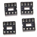 20 x 8 Pin 2.54mm Pitch IC Sockets Solder Type Adaptor N4U6
