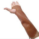 Archery Arm Guard Protection Safe Guard Adjustable Wristband ,PU Leather Brown