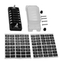 Car Marine Boat 6 Way Blade Fuse Box Holder ATC ATO Fuse Block DC 32V-12V