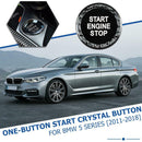 Crystal Car Engine Start Stop Switch Button Cover for BMW F20 F22 F30 F32