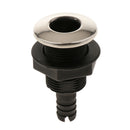Black Thru Hull Fitting Marine Boat Hose With Stainless Rim for Marine 10mm