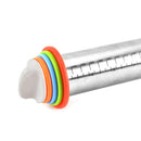 Durable Adjustable Rolling Pin With Dough Mat Dough Roller with 4 Removable FT