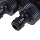 Irrigation 4 way Tap Garden Tap valve Hose Pipe Splitter Quick Connector Ad3C