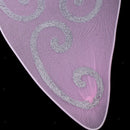2pcs Girls Glitter Pink Butterfly Wing Fairy Princess Party Fancy Dress Gift
