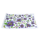Beautiful Purple Flowers Flying Birds Wall Stickers, Living Room Bedroom Re