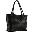 Women Handbag Braided Shoulder Bags Tote Purse PU Leather Hobo Bag