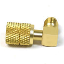 M1/4 Sae-F 5/16 Refrigeration Adapter Connector Adaptor for R410A Gauges Ho F5Z2
