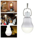 Solar Panel Power LED Bulb 20W Light Portable Outdoor Camping Tent Energy Lamp