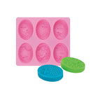 6-Cavity Homemade Making Chocolate Cake Honey Bee Soap Mold Silicone Mould Tray