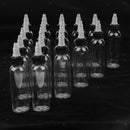40pcs 30+60ml Plastic Empty Liquid Solvent Bottles w/Twist Top Caps Leak proof