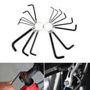 8Pc 1.5mm-6mm Mini Micro Hexagon Hex Allen Key Set Wrench Screwdriver Tool KitOZ