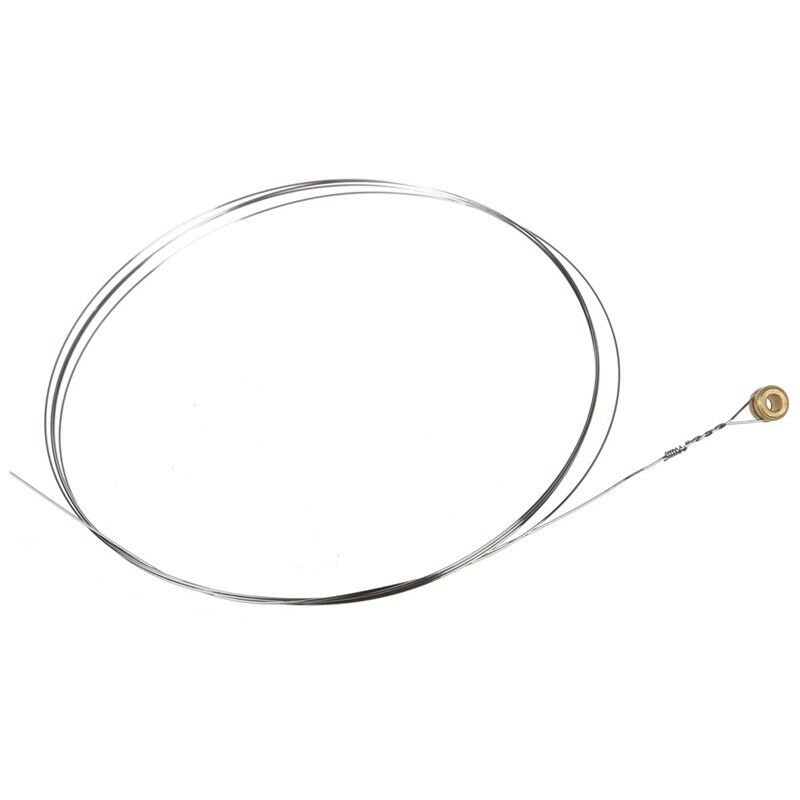 Set 6 Metal Strings for Acoustic Guitar 1 Meter 1M New