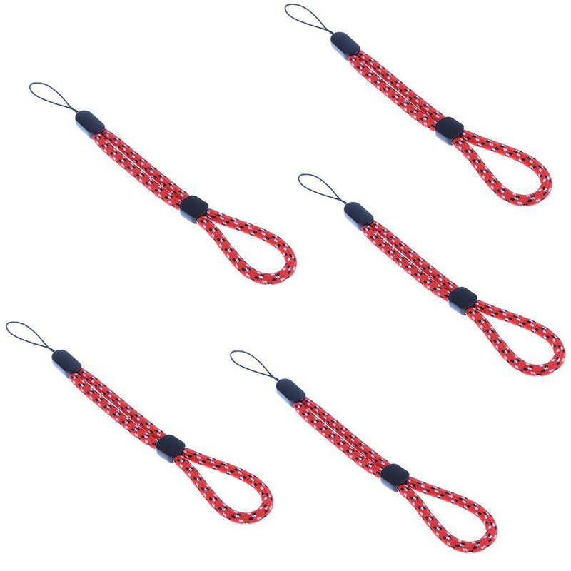 5 Pack Hand Wrist Straps Lanyard for Phone Camera USB Flash Drives ID Name