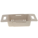 Dish Fruit Washing Drying Rack Kitchen Over the Sink Drainer Organizer Beige