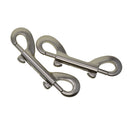 2x Double End Trigger Clip For Hauling Cable Bag Belt Snap Hooks 90x27mm