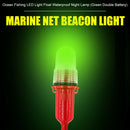 Ocean Fishing LED Light Float Waterproof Night Lamp (Green Single Battery) A