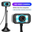 0.3MP HD Webcam with Microphone Goose Neck USB Web Camera for PC Computer