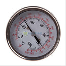 Stainless Steel 1/2" NPT Thermometer Kitchen Moonshine Still Condenser Brew Pot
