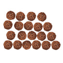 20Pieces/Set 3cm Rattan Wicker Ball Decoration Ornaments Wedding Christmas Party