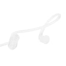 1 Pin Covert Acoustic Tube Earpiece Surveillance Headset With Ptt & Mic For