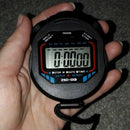 Digital Sport LCD Stopwatch RunningTimer Counter Chronograph Stop Watch Gif A1J0