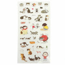 6Cute Scrapbooking Cat Craft Portable Album Diary Calendar lovely Label. St A6W2