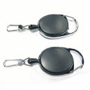 Retractable Recoil Key Ring Key chain Pull Chain Retractor Card Holder Belt Clip