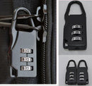 Travel Luggage Suitcase Combination Lock Padlocks Bag Password Digit Code CP5 ME
