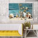5D DIY Diamond Painting Shell Full Round Rhinestone Mosaic Wall Picture