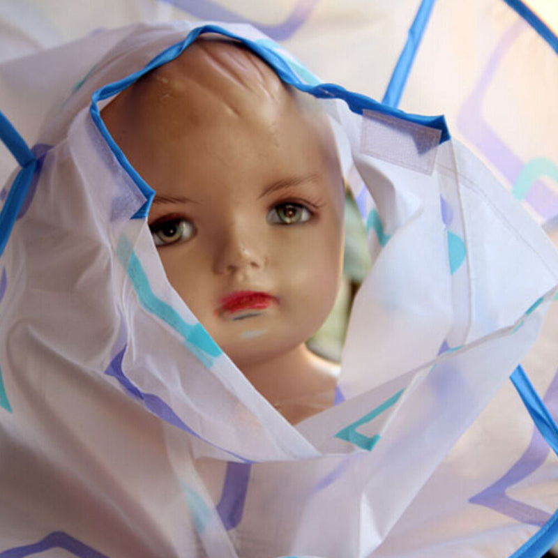 1X  Children Kids Useful Hair Cutting Cape Gown Salon Hairdresser Barbe Rn JR