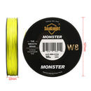 SeaKnight Monster W8 Braided Lines 8 Strands Weaves 328 Yards/547 Yards Sup Q4J3