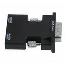 VGA Male to HDMI Female Adapter 1080P Converter with Audio Output Universal Hot