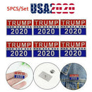 5Pcs Donald TRUMP 2020 Election President Badge Button Pin Campaign Brooch Metal