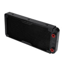 240mm 18 Tubes G4/1 Aluminum PC Motorcycle Water Cooling Radiator Heat Sink