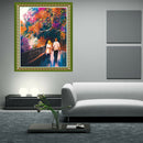 Full Drill Romantic Back 5D Diamond DIY Painting Kit Home Decor Craft