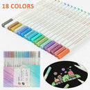 18pcs Premium Acrylic Pen Marker Pens Paint Pen For Walls Rock glass Painting