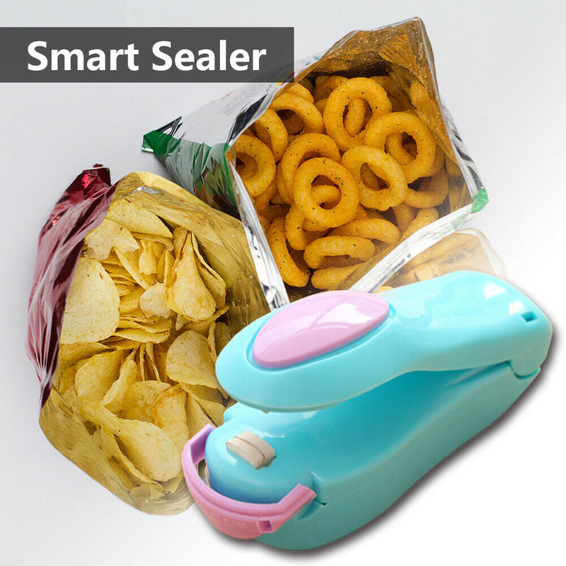 Food Heat Sealer Portable Pressing Package Bag Sealing Machine (Random)
