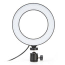Dimming LED Selfie Ring Light Live Video Studio Phone Fill Lamp (16cm)