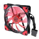 Red 12025 33LED Computer Case Cooling Fan Water-cooled Chassis Cooler 12cm