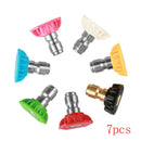 Pressure Power Washer Nozzle Spray Tip 5000PSI Craftsman 1/4" 7PCS