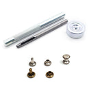 120 Sets Leather Rivets With Fixing Tool Kit Double Cap Rivet Metal Studs