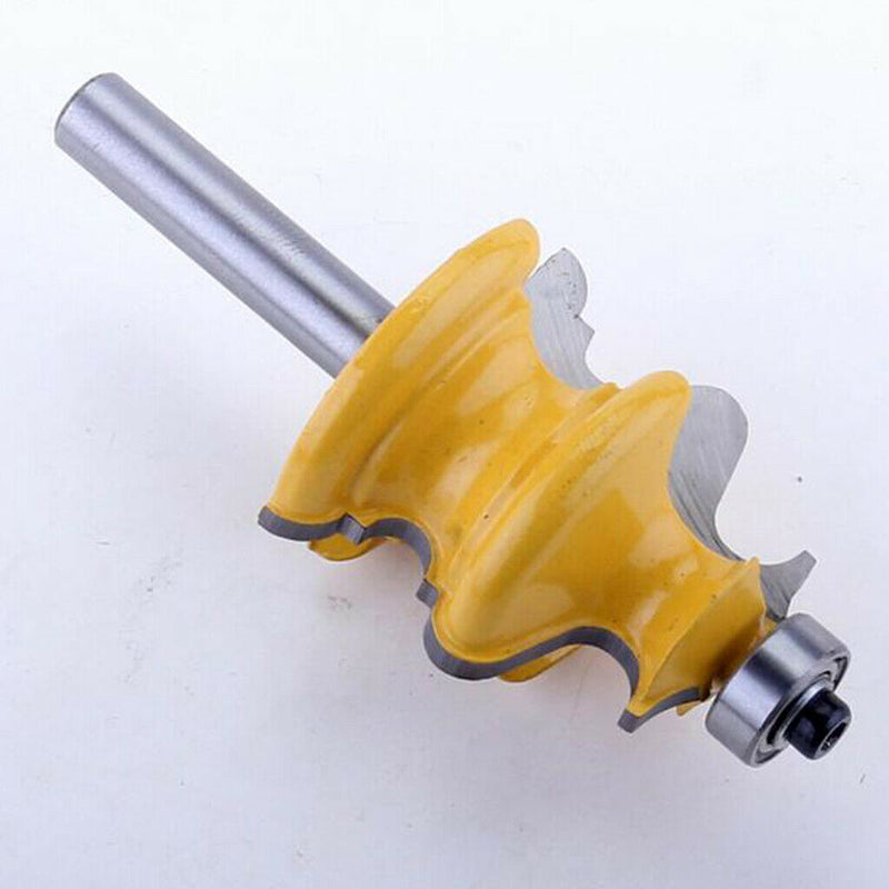 1-1/2"Cutting Length, 1/2"Cutting Depth 8mm Shank Beaded Handrail Router Bit