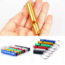 5Pcs Soild Dog Cat Puppy Outdoor Training Pet Sports Keyring Whistle AU V7R E2O9