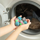 6pcs Magic Hair Removal Laundry Ball Clothes Washing Machine Cleaning Hc