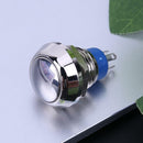 SN9F 12mm Waterproof Round Stainless Steel Momentary on/off Push Button Switch
