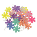 24 Pieces Flower Pattern Needle Threader Hand Sewing for Cross Stitch Embroidery